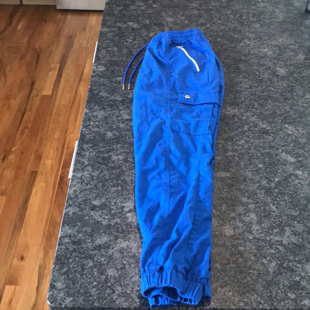 Royal Blue Jannuu Scrub Jogger Pants